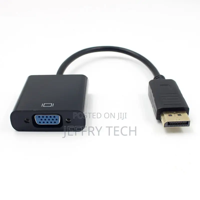 Adaptateur Display Port a Female Adapter Hd (F) Vga(M) Dp To