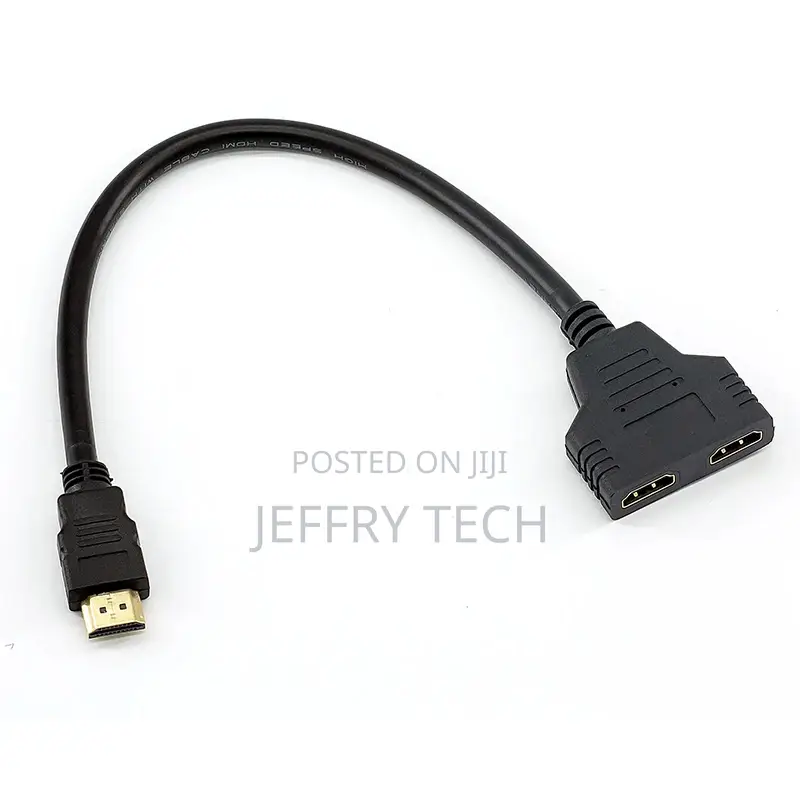 1male to 2 Female Extender Hdmi Y Cable Hdmi 1-2
