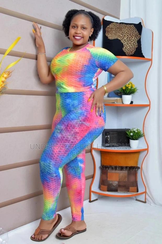 Executive Ladies Two Piece Multi Colored Suit - thumbnail 2