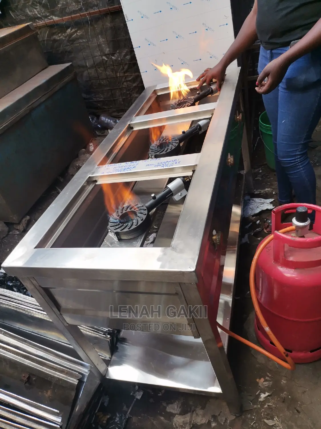 Gas Cooker Three Burners