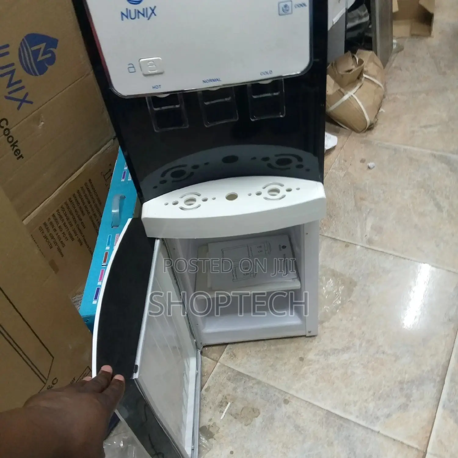 Nunix Z8C 3 Taps Hot, Normal and Cold Water Dispenser.