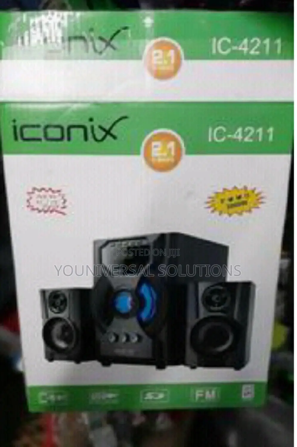 Iconix Ic-4211 Multimedia Speaker System Woofer