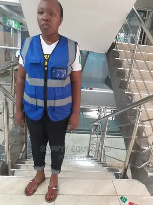 Blue Reflective Vest-Safety Wear