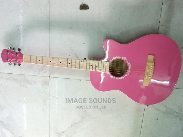 Acoustic Guitar - Pink