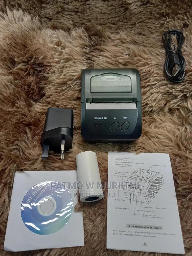 Bluetooth Printer Receipt Printer 58mm - thumbnail 2