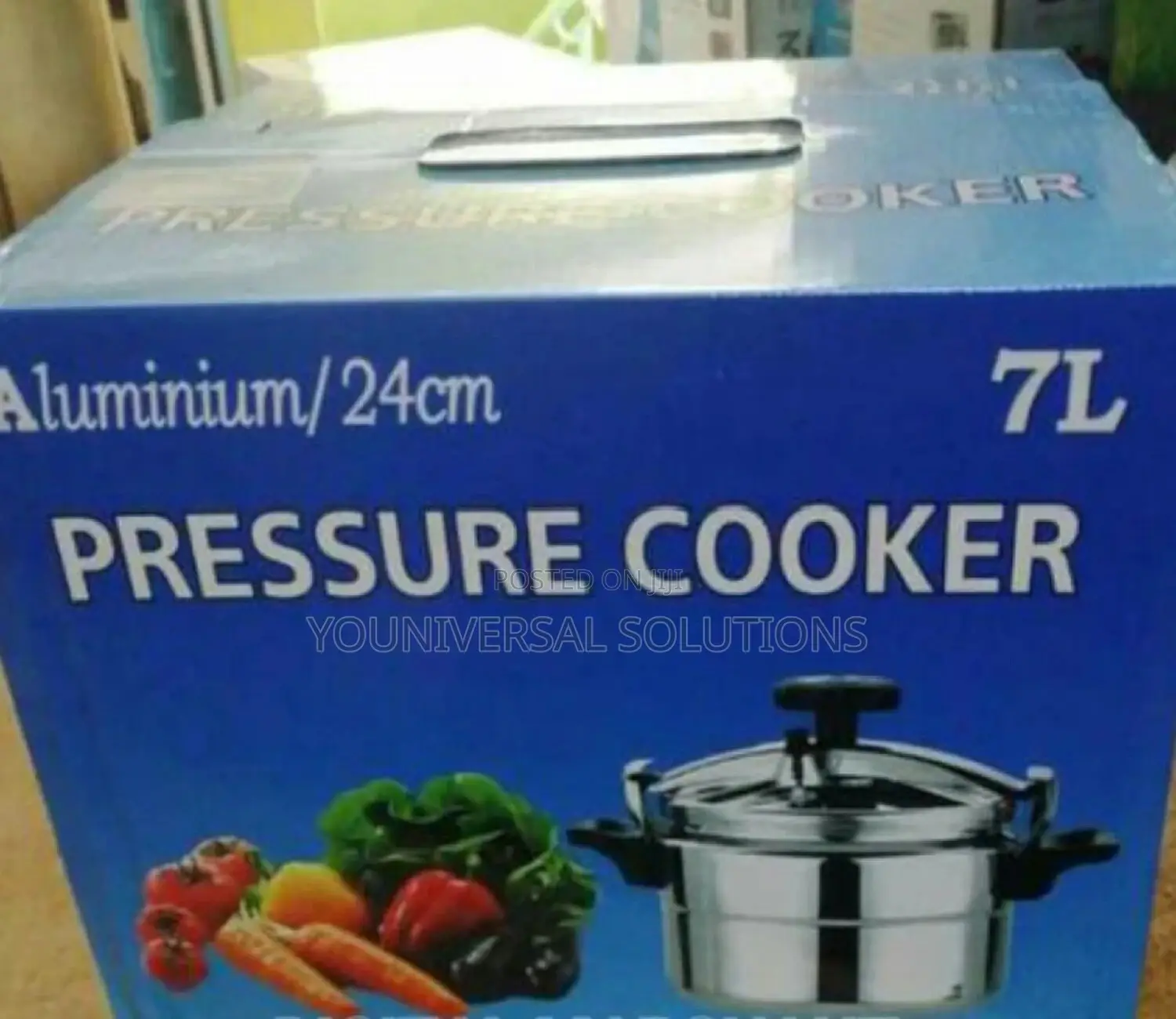 Aluminium 7 Litres Pressure Cooker