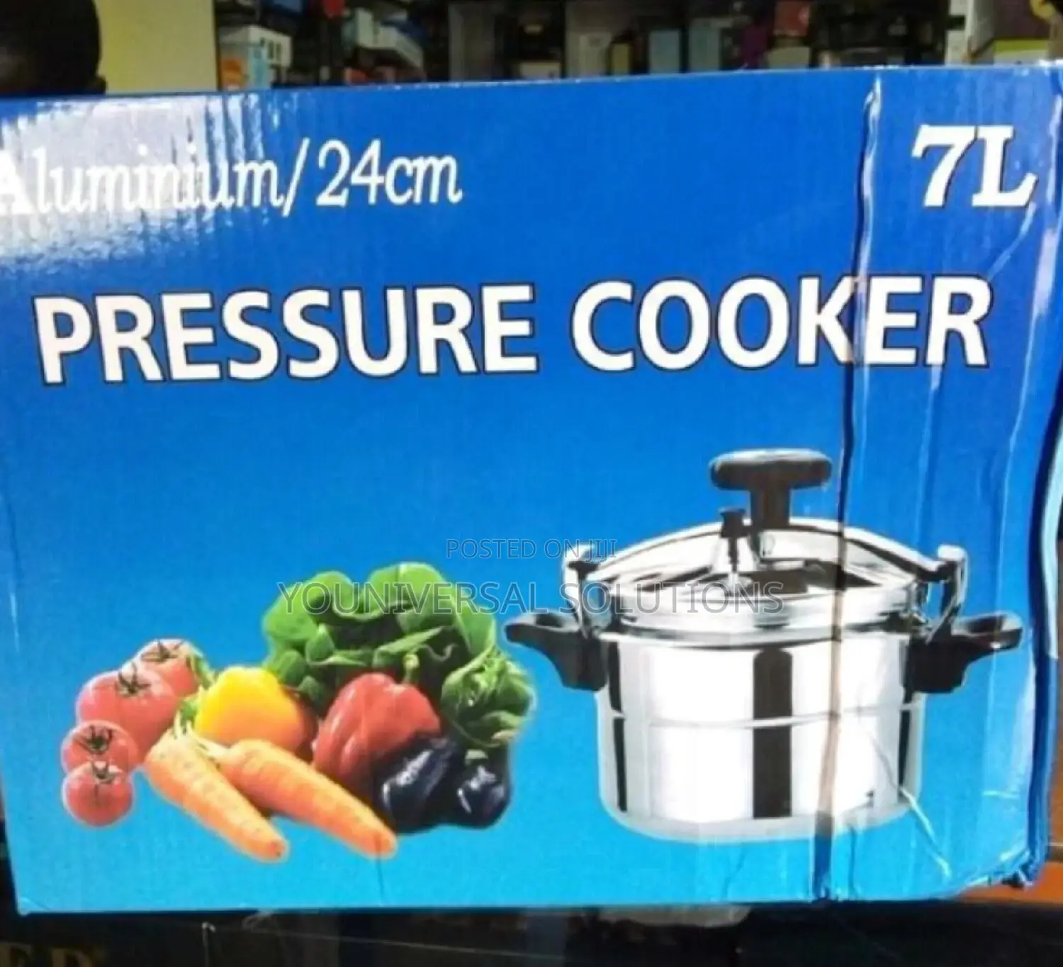 24cm 7 Litres Aluminum Pressure Cooker.