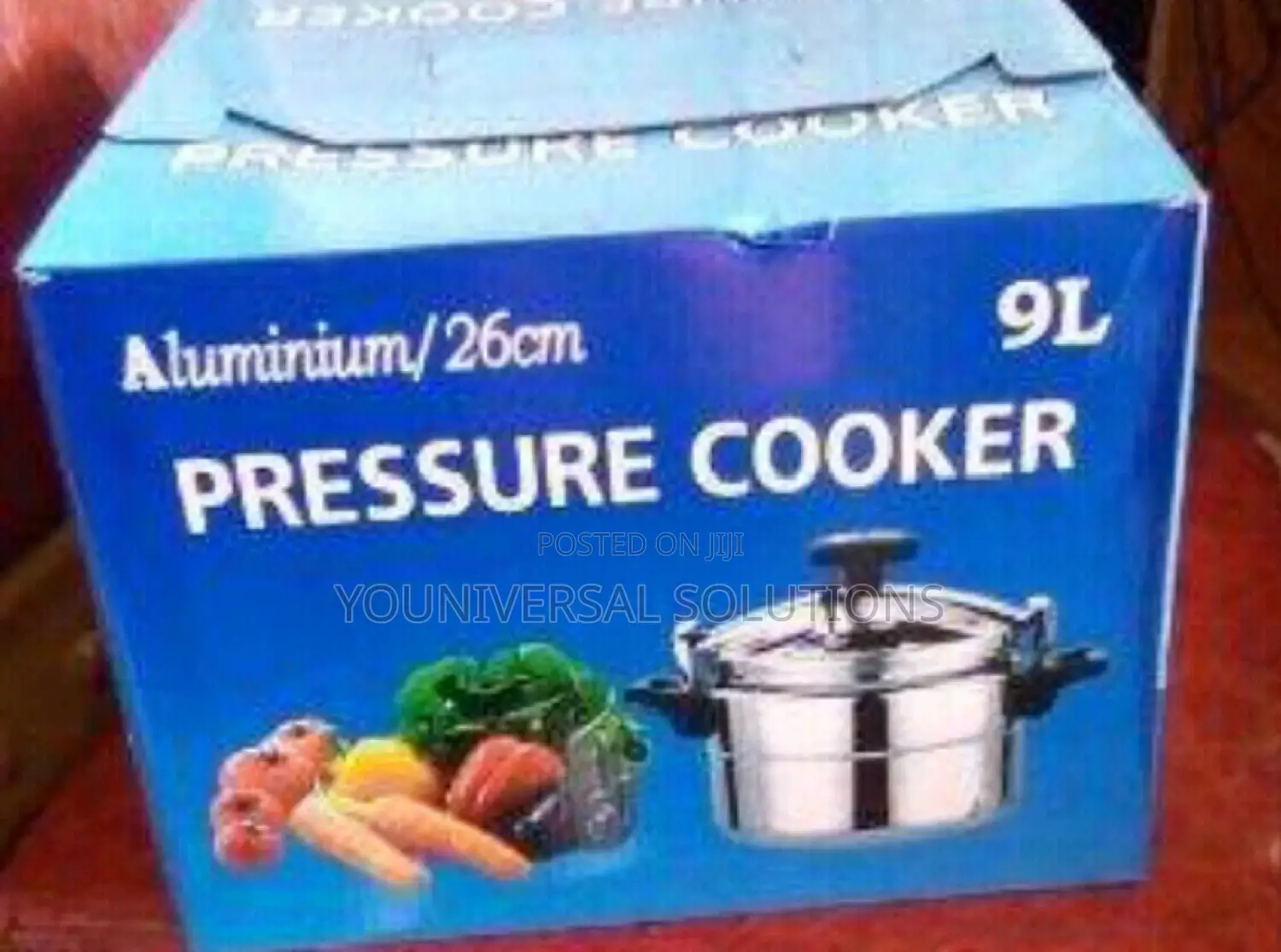 Aluminium 9 Litres Pressure Cooker