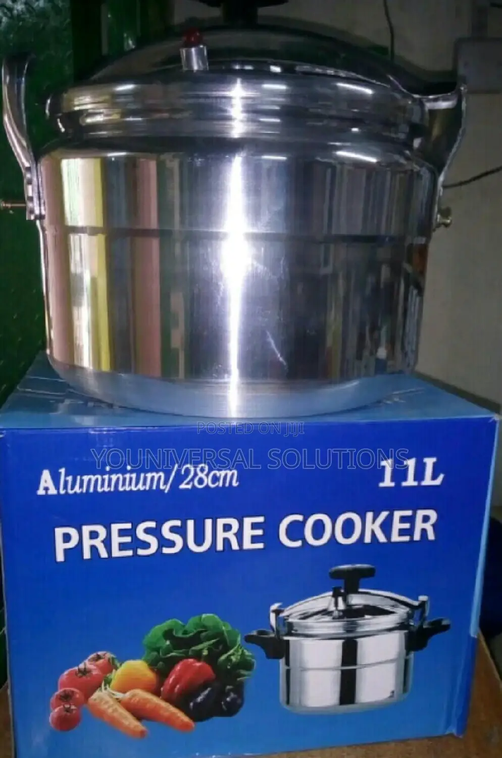 11 Litres Aluminum Pressure Cooker.