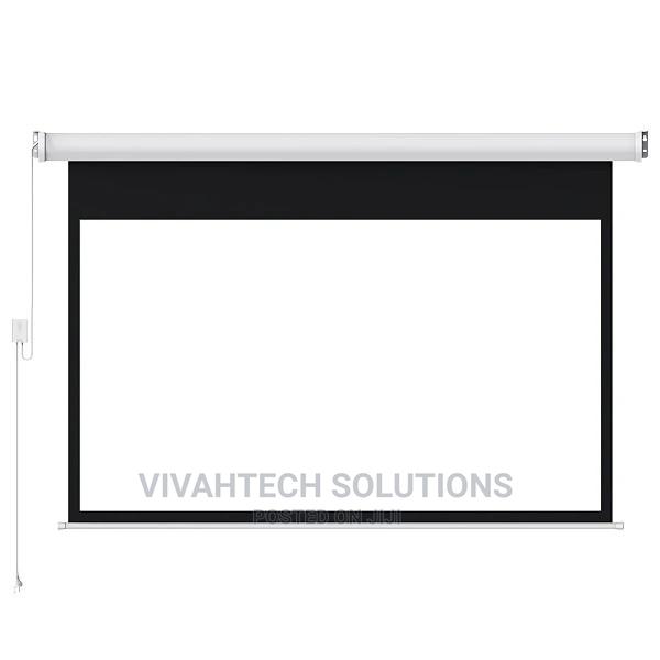 72" X 72" Manual Projector Screen - main view