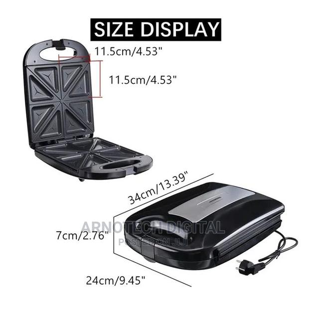 4 Slices Sandwich Maker - thumbnail 3