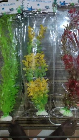 Decorative Plastic Aquarium Plants - thumbnail 2
