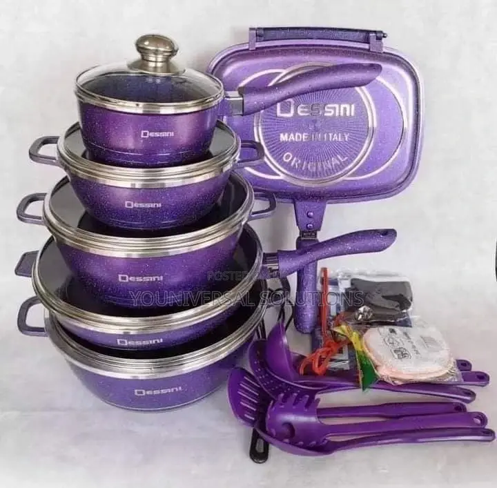 Dessini Granite Cookware Set(23pcs)