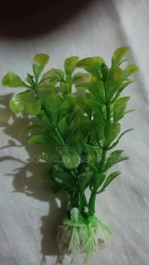 Bushy,Short Aquarium Plastic Plant - thumbnail 2