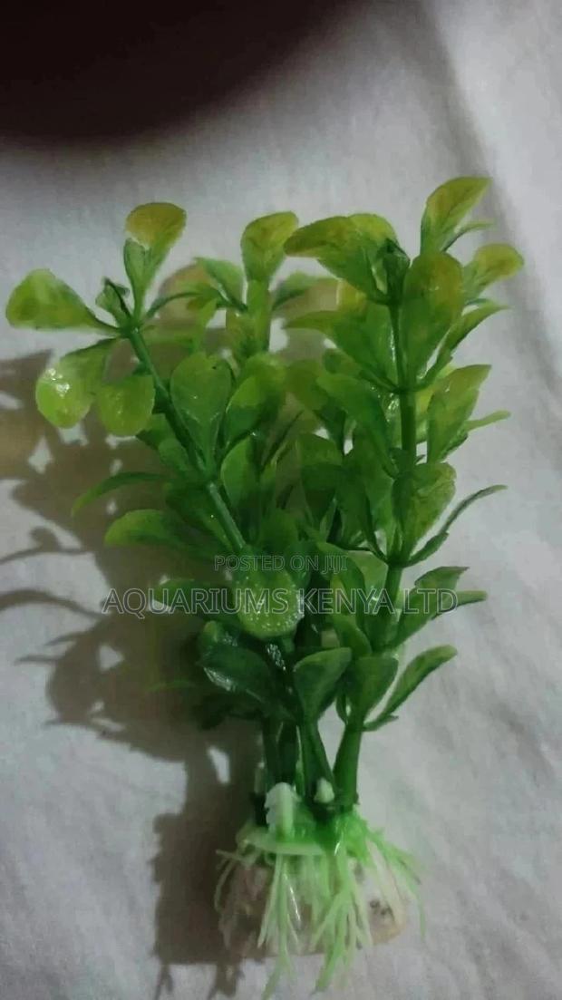 Bushy,Short Aquarium Plastic Plant - main view