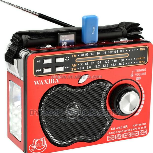 Waxiba X Bas Radio - main view