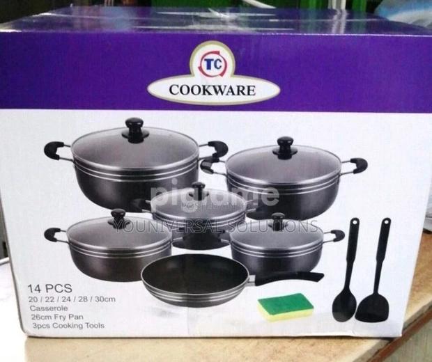 14pcs Tc Non Stick Cookware Set