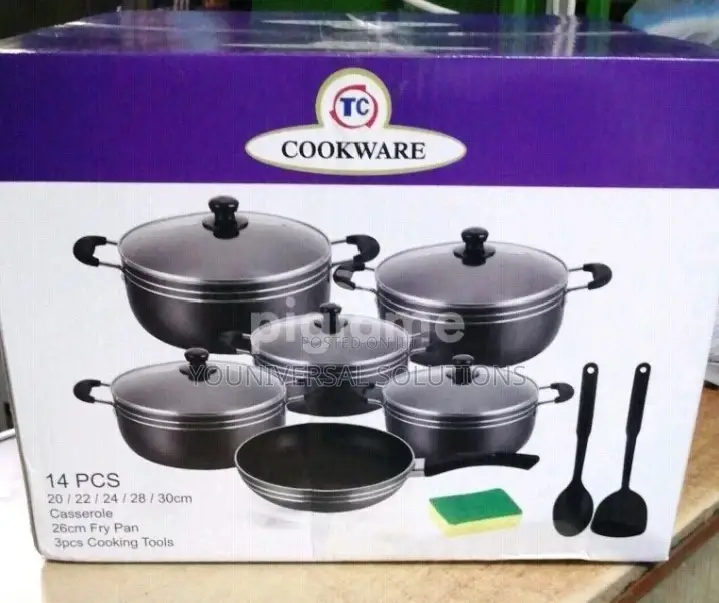 14pcs Tc Non Stick Cookware Set