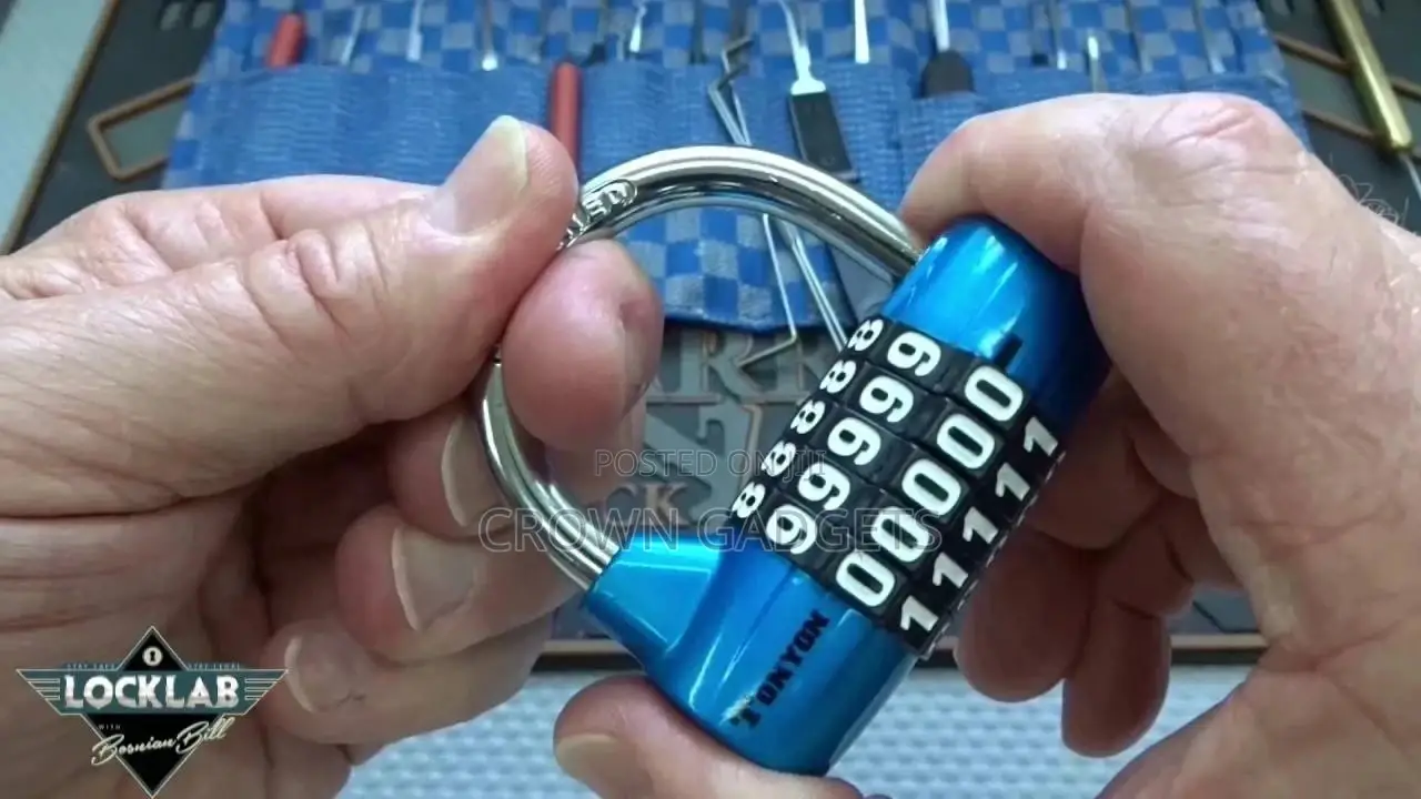 Safest 5 Digit Combination Padlock