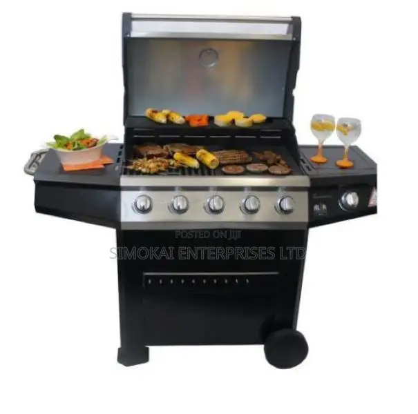 Alva Finesse Gas Braai Bbq With Side Burner