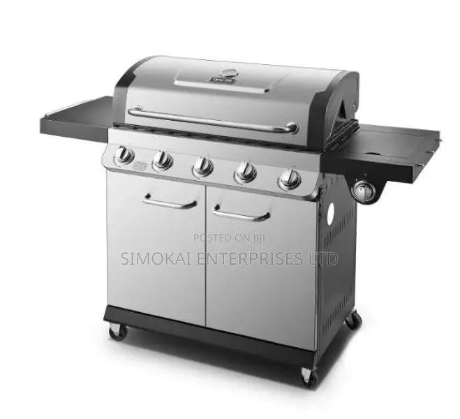 Alva Finesse Gas Braai BBQ With Side Burner – GBPR102