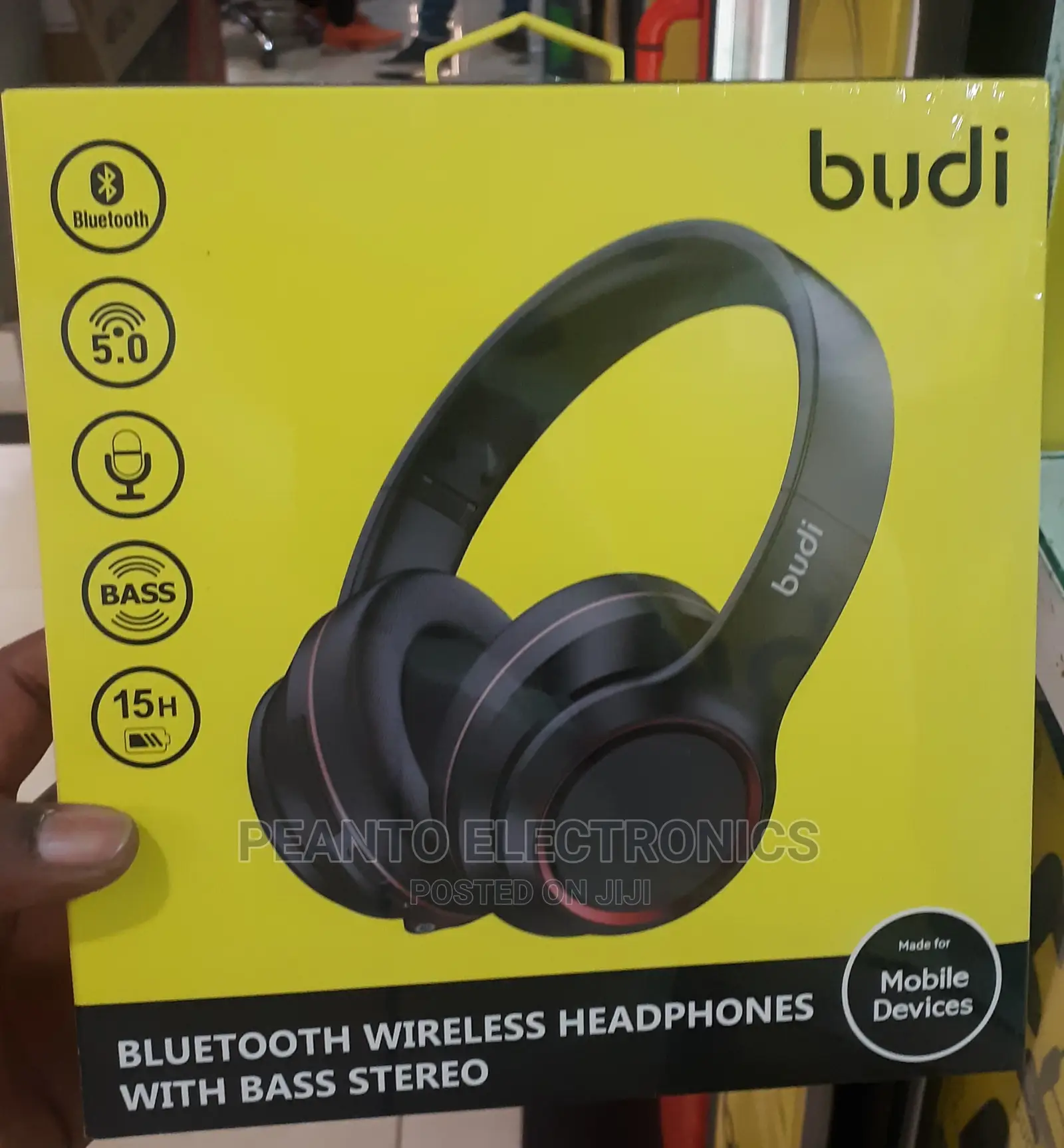 Budi Bluetooth EP50 Headphones