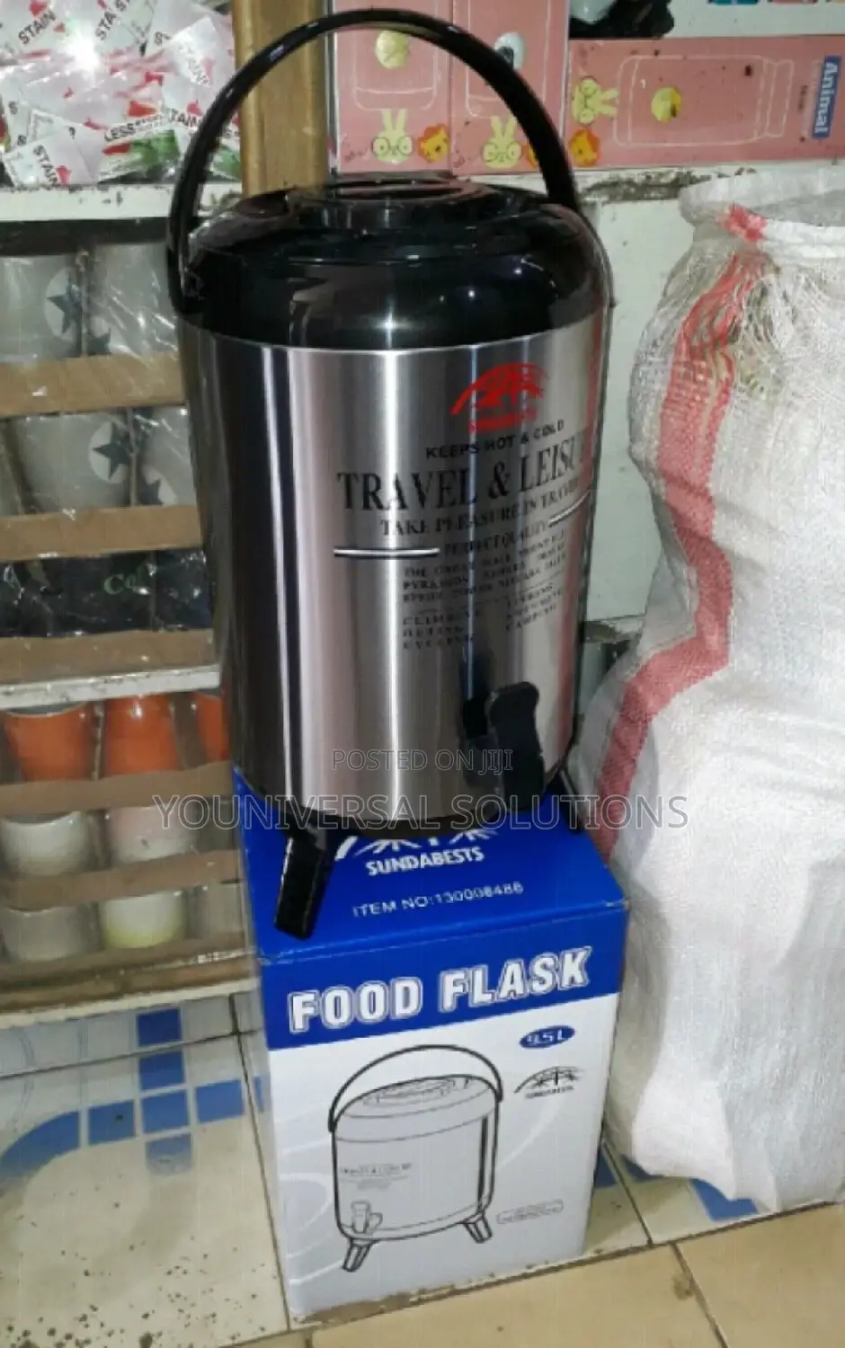 9.5l T-Urn Food Flask.