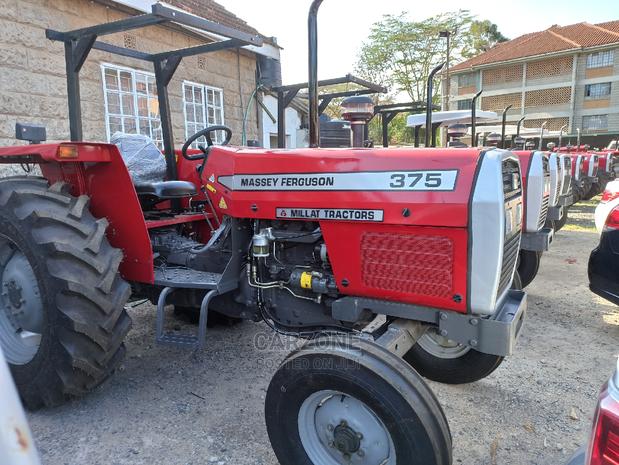 Assembled and Ready MF 375 Plus Plow and 1 Year Warranty