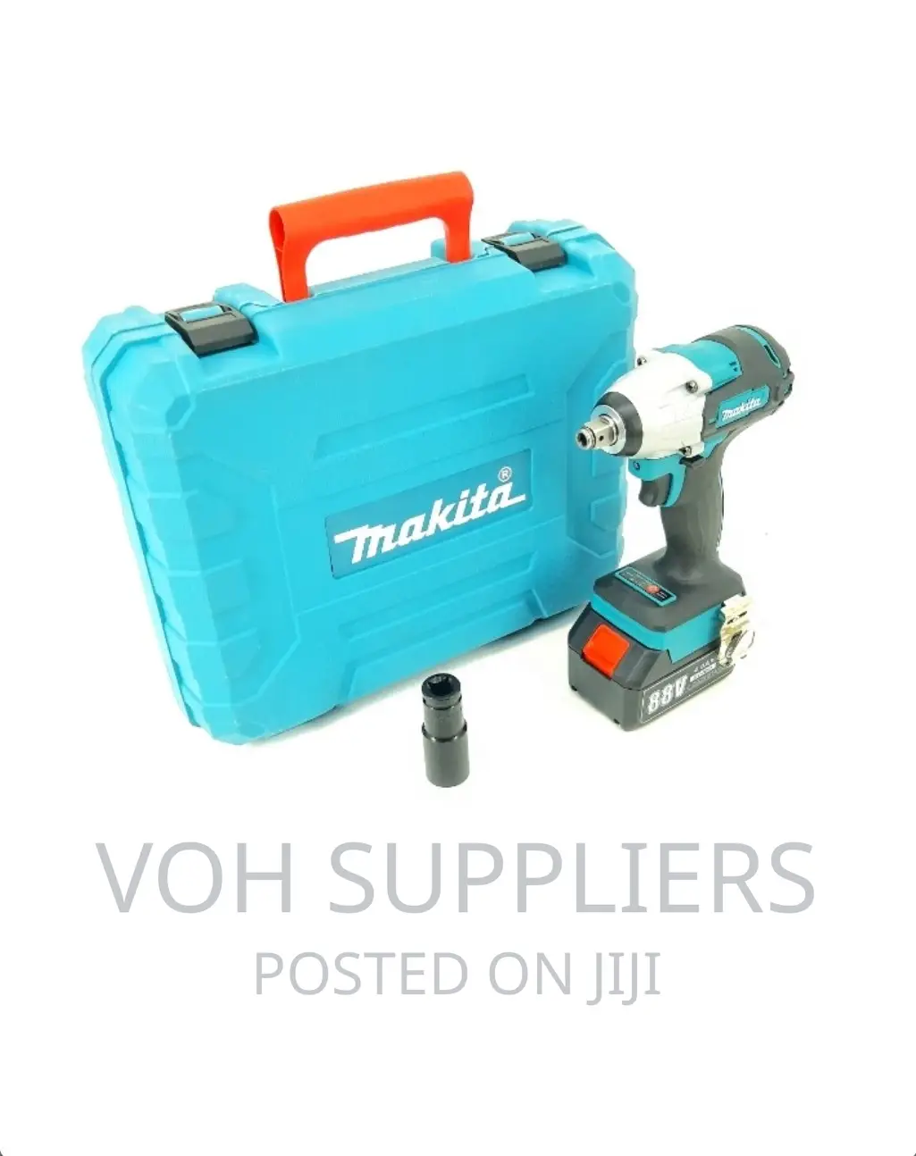 Makita 88V Inch Drive Cordless Impact Wrench, 4000mah Li-Ion