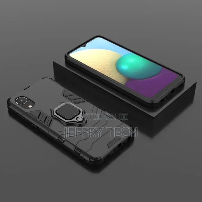 Generic for Samsung Galaxy A03 Core Protective Case (Black)