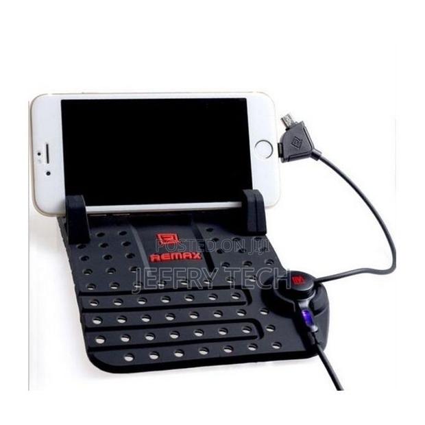 Remax Mobile Holder for Cars With USB Fast Charge - thumbnail 4