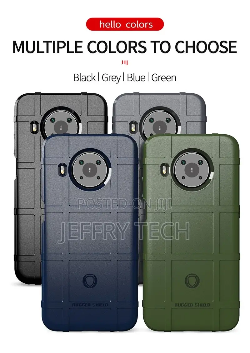 Nokia G50 5G X100 Case Military Protect Rugged Shield Silic