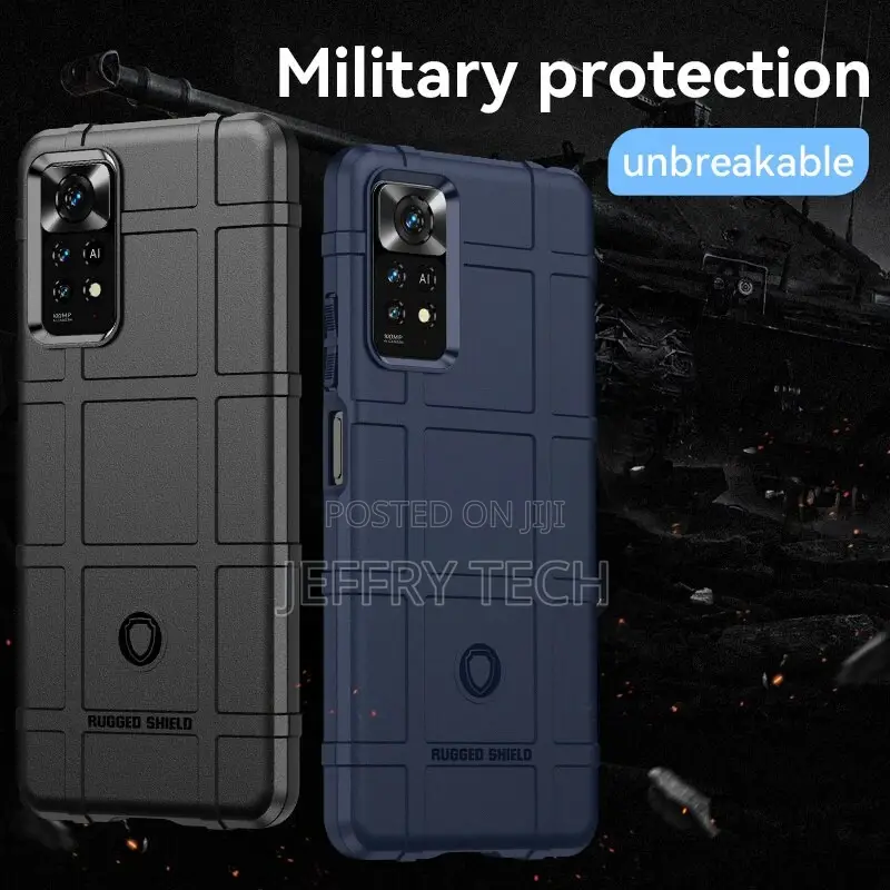 Redmi Note 11 Pro 5G 4G Case Rugged Fiber Shield Funda for X