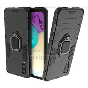 SAMSUNG GALAXY A02 Heavy Duty Armor Hard Back Cover With 360