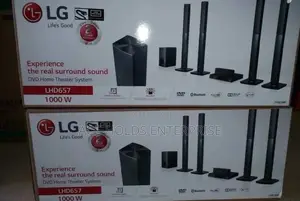 Lg Lhd657 DVD Home Theater System, 1000w, 5.1ch