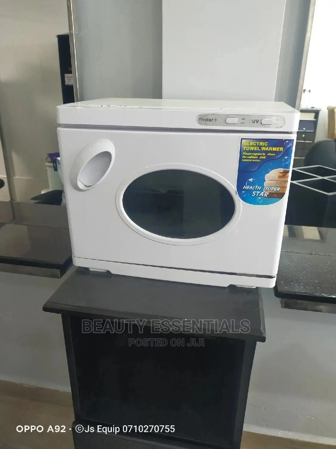 Transparent Door Towel Warmer
