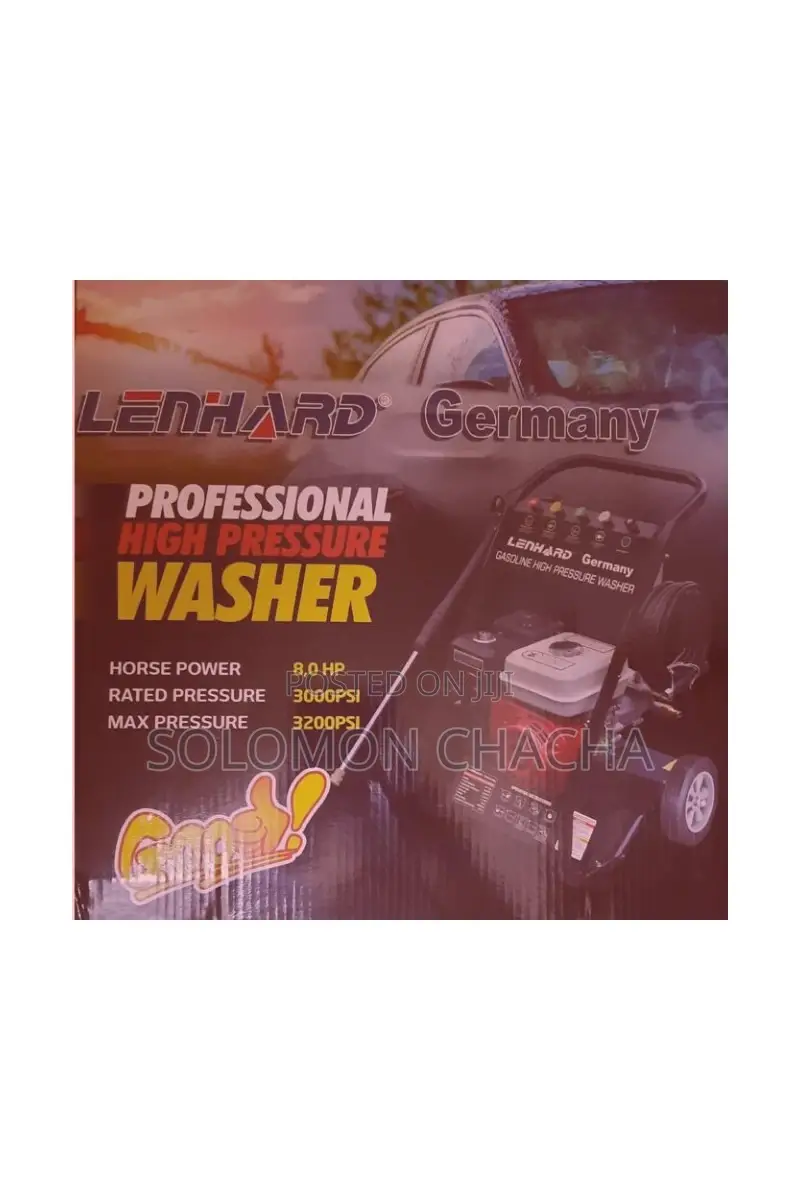 Lenhard Pressure Washer 8hp 3200psi