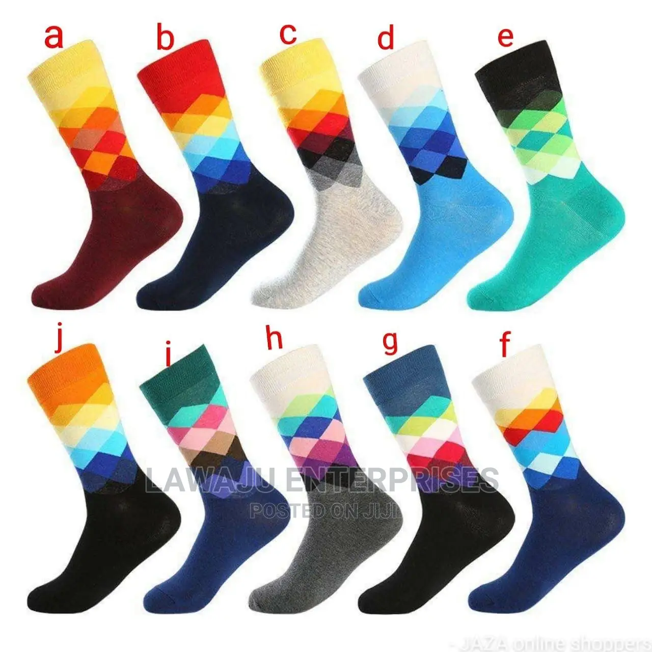 Happy Socks- 2pcs (1 Pair)