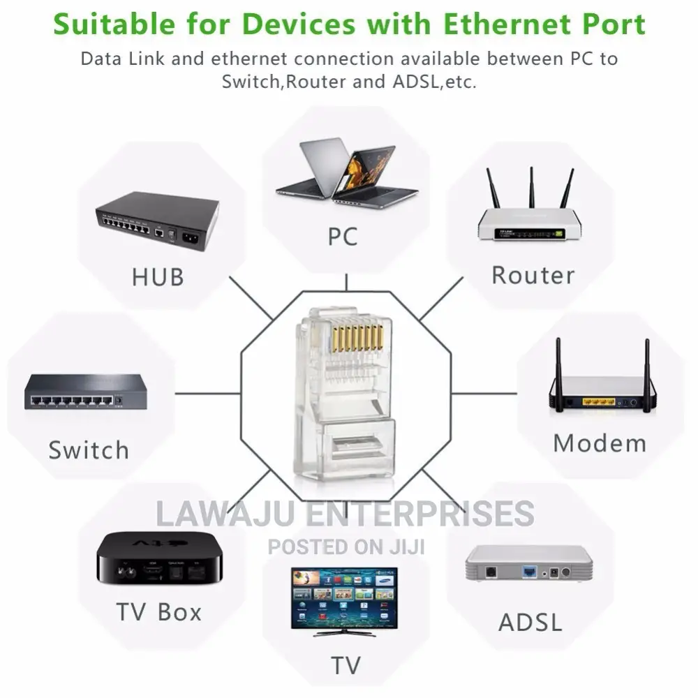 Rj45 Connectors - 10pcs