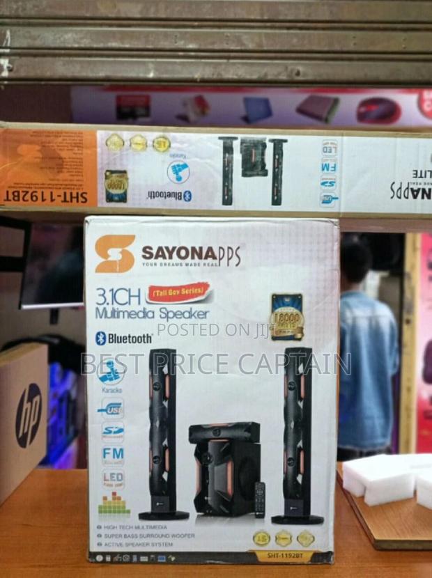 Sayona Sht-1192bt Multimedia Speakers - main view