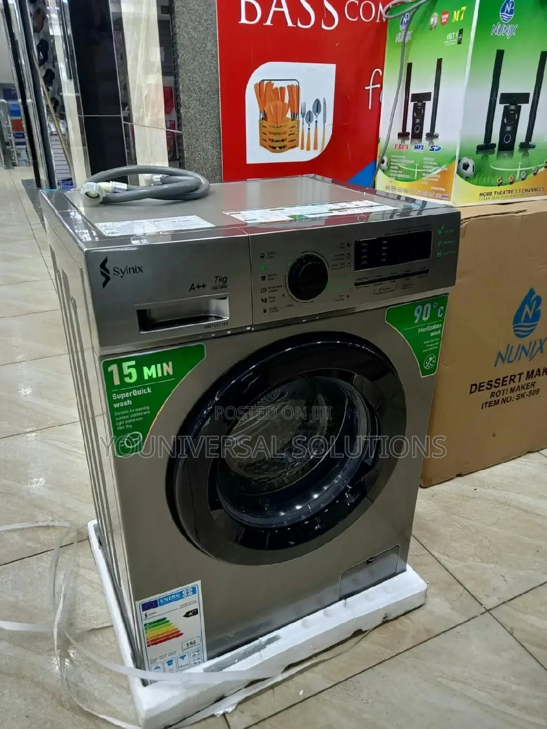 Syinix Front Load 7kg Washing Machine