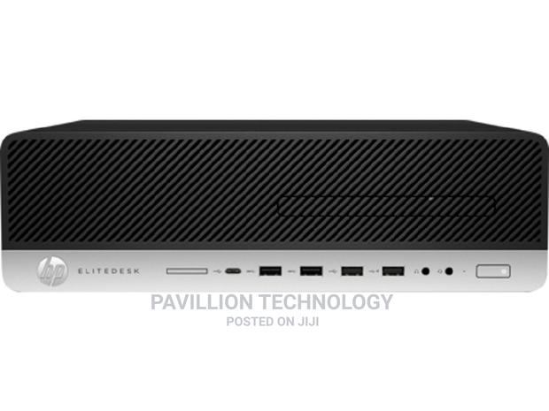 Desktop Computer HP EliteDesk 800 G3 8GB Intel Core I5 SSD 256GB - thumbnail 6