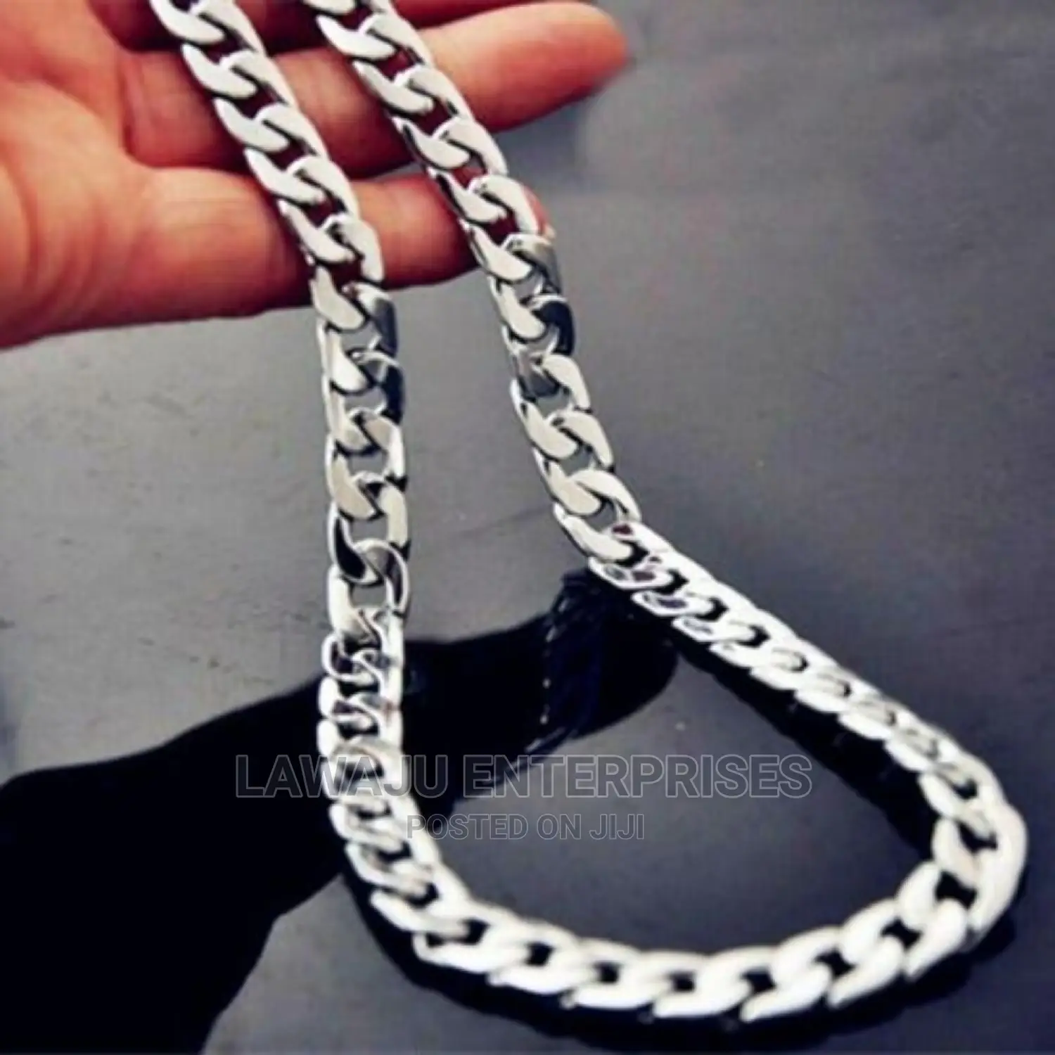 Men Silver Chain