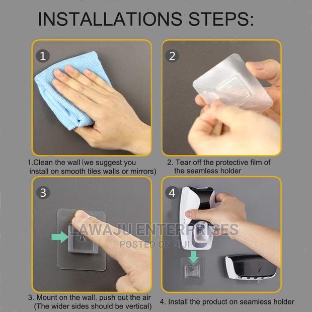 Toothpaste Dispenser + Toothbrush Holder - thumbnail 4