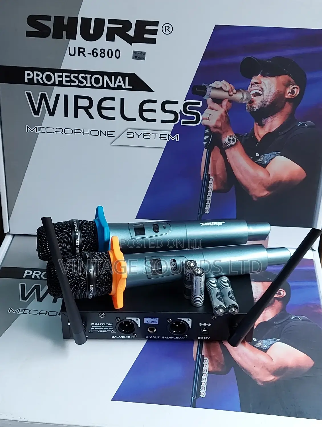 Shure Ur-6800 Uhf Professional Wireless Microphone