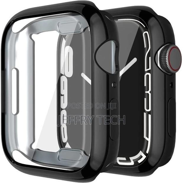 Case for Apple Watch Series 7 45mm Screen Protector Bumper,