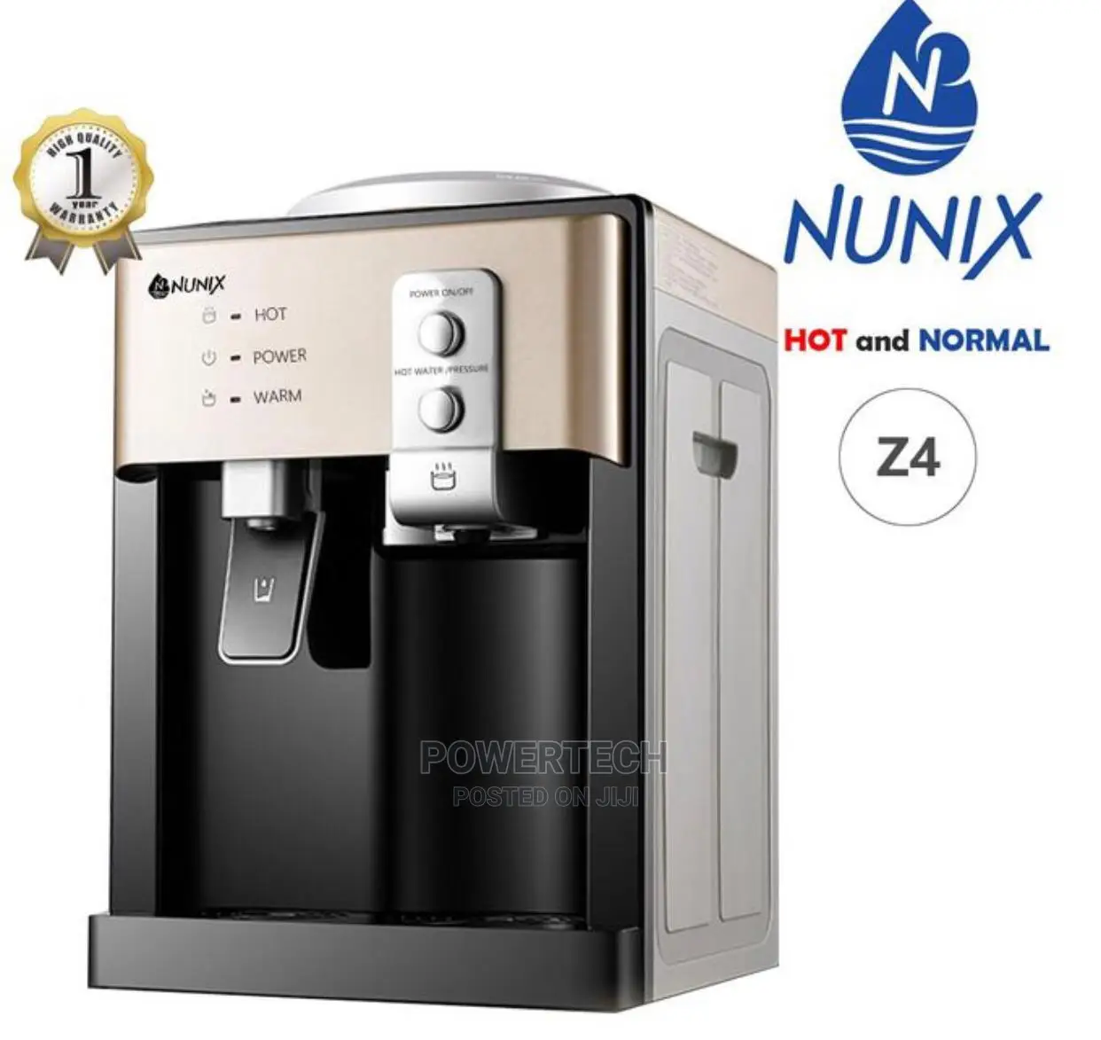 Z4 Hot and Normal Water Dispenser- Silver in Colour