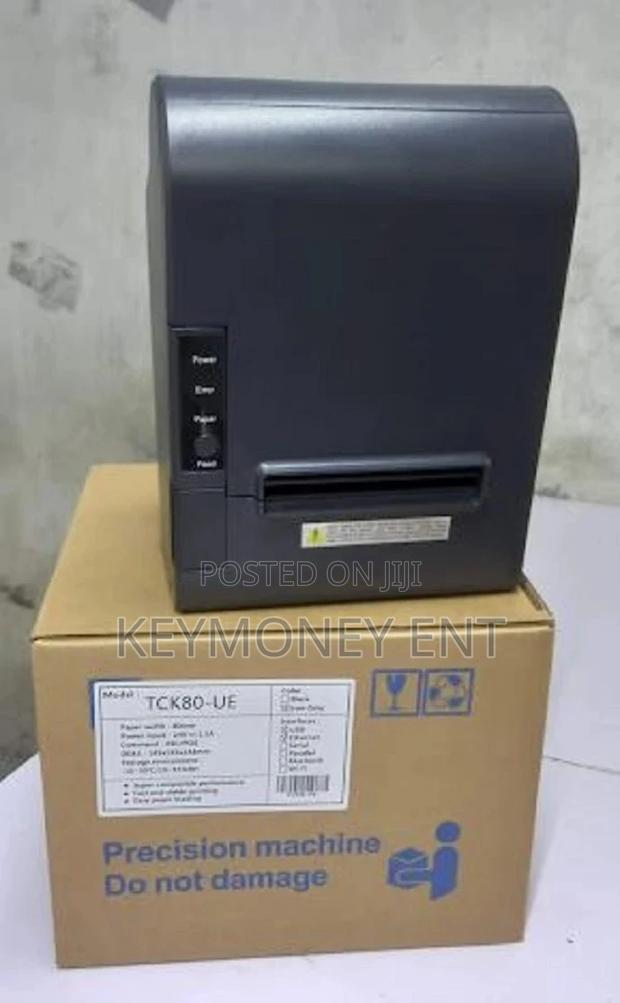 Well Designed POS Thermal Receipt Printer USB+LAN - main view