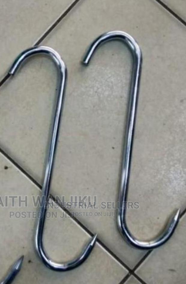 Durable,Stainless Butchery Hooks - main view