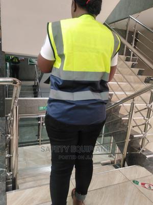 Two Coloured Reflective Vests/Green Blue - main view